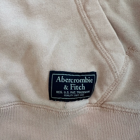 Pink Abercrombie hoodie men's small - Picture 2 of 3